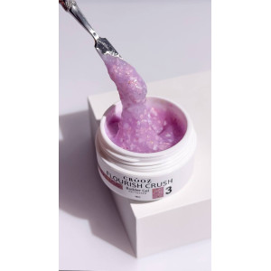 Crooz Flourish Crush Builder Gel №03 пудрово-сиреневый 15 мл